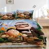 Adventure Wild Print 3Pcs Bedding Setduvet Cover With 2 Bedropillowcase Home Birthday Gift