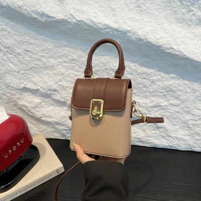 Simple Casual Small Bag Messenger Bag Women's 2025 New Korean Version Square Bag Women's Summer Popular Mobile Phone Bag Women's Bag