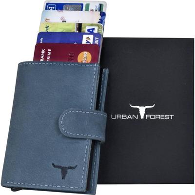 Men  Genuine Leather RFID Card Holder - Regular Size  (5 Card Slots)