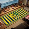 FC Metalist Kharkiv Color Mouse Pad Large Gaming Table Cushion Non-slip Laptop Tablet Big Mousepad XXL Mat Mini PC Playmat With Lock edge