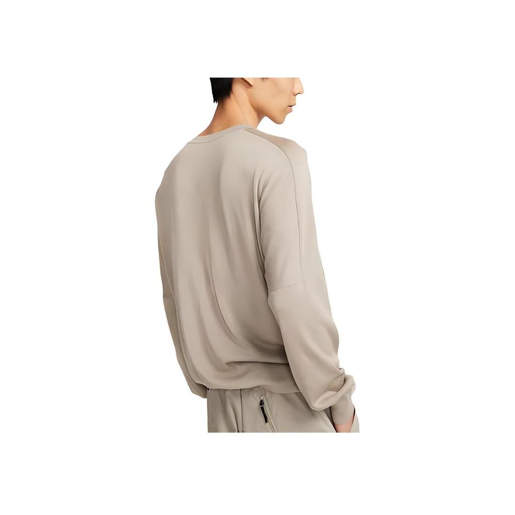 Nike ESC Series Every Stitch Considered Long Sleeve Crew Neck Sweater Men Tops Stone DH2675-230