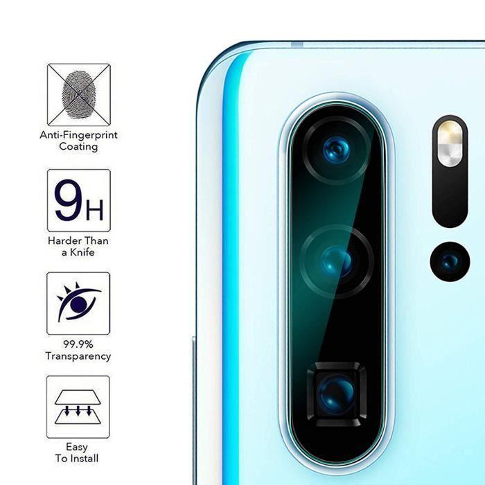 Film protecteur - PHONILLICO - Huawei P30 PRO - Lot de 5 - Verre trempé - Protection caméra arrière