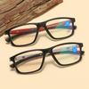 Ultralight Anti Blue Light Reading Glasses Fashion Tr Frame Hd Presbyopia Eyeglasses Men Women Eye Protection Far Sight Goggle