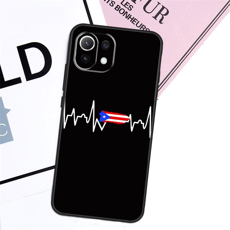 Puerto Rico Flag Case For Xiaomi 15T Pro 14T 13T 17 Pro Max 14 15 Ultra POCO X7 X5 X6 F5 F6 F7 F8 Pro Cover