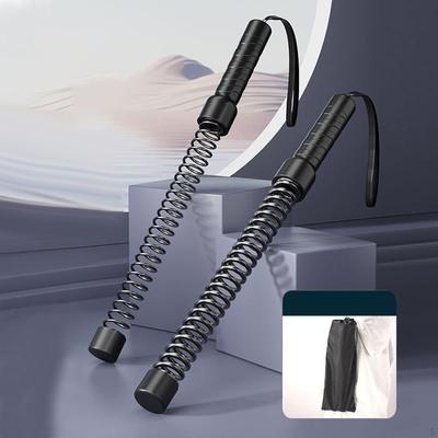 2Pcs Ropeless Battle Ropes Equipment Exercise for Training Gym Workout Black