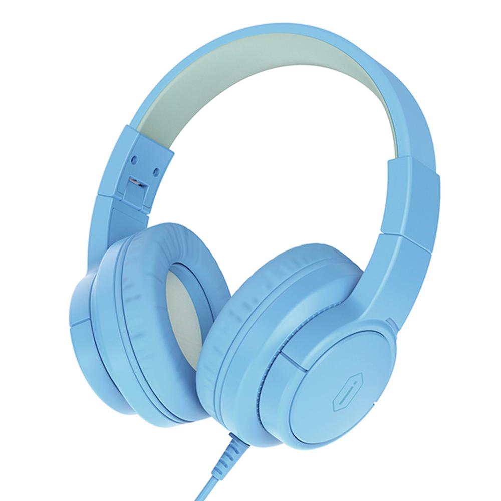 

WIWU KTD-01 Foldable Wired Headset Kids Portable Headphone Music Earphone for Children Blue