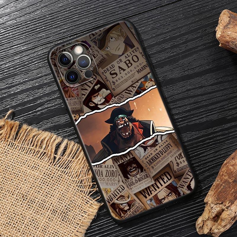 O-One P-Piece Four Emperors Shanks Funda For iphone 17 Case For iPhone 16 15 11 12 13 Mini 17 Pro Max 16 Plus 17E 16E Air Cover