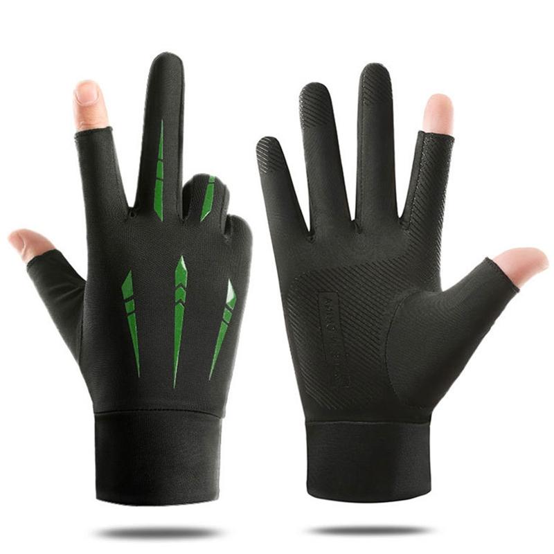 Summer Sun-proof Gloves Skin-friendly Nylon Gloves for Teens Cycling Hiking