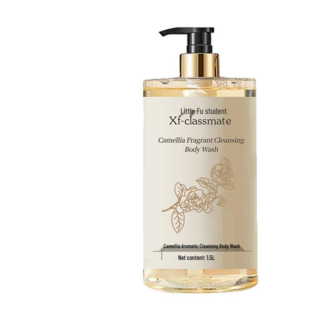 3 Jin Large Camellia Shower Gel - Long-lasting Scent, Family Size, Douyin Style