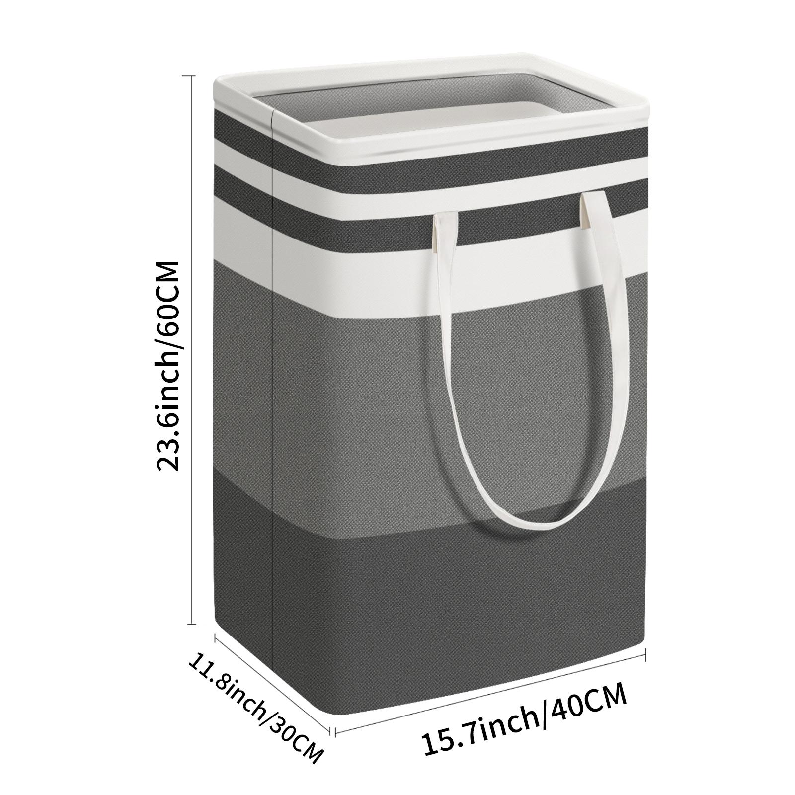 

Большая корзина для белья объемом 75 л, 1-3 шт., водонепроницаемая складная корзина с удобными ручками для переноски, для семейного общежития, спальни, одежды, игрушек 3pcs