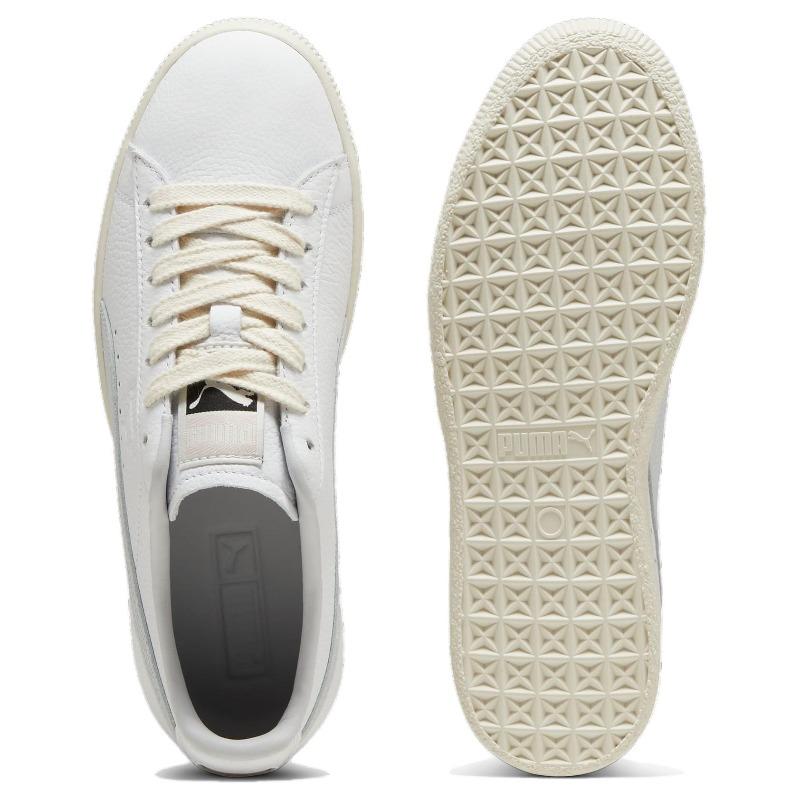Puma Unisex White Clyde Low Top Sneakers 398703-02