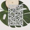 Květinové pozadí Rám Kovové vyřezávací matrice pro výrobu karet Scrapbooking DIY Album Papír Řemeslné vysekávání