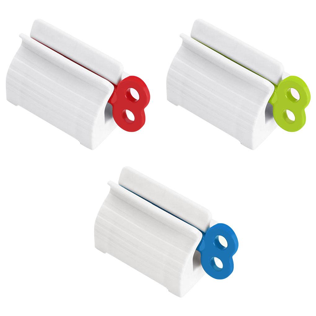 Hot! 1/2/3/5/10PCS Toothpaste Squeezer Tooth Paste Holder Oral Care Bathroom Tools Facial Cleanser Rolling Squeezing Dispenser