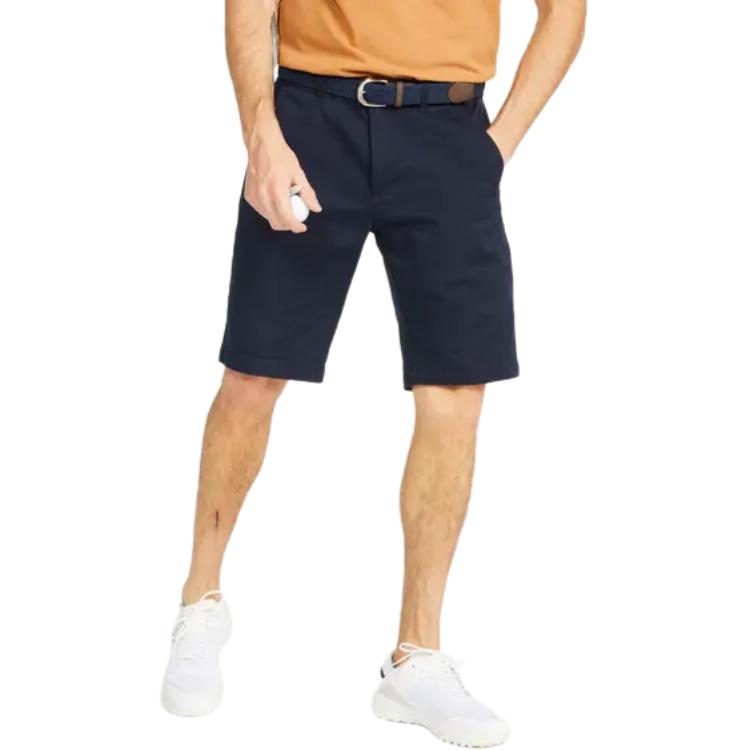 

DECATHLON MW500 Solid Color Comfortable Cool Casual Shorts Men s Navy XL-2XL