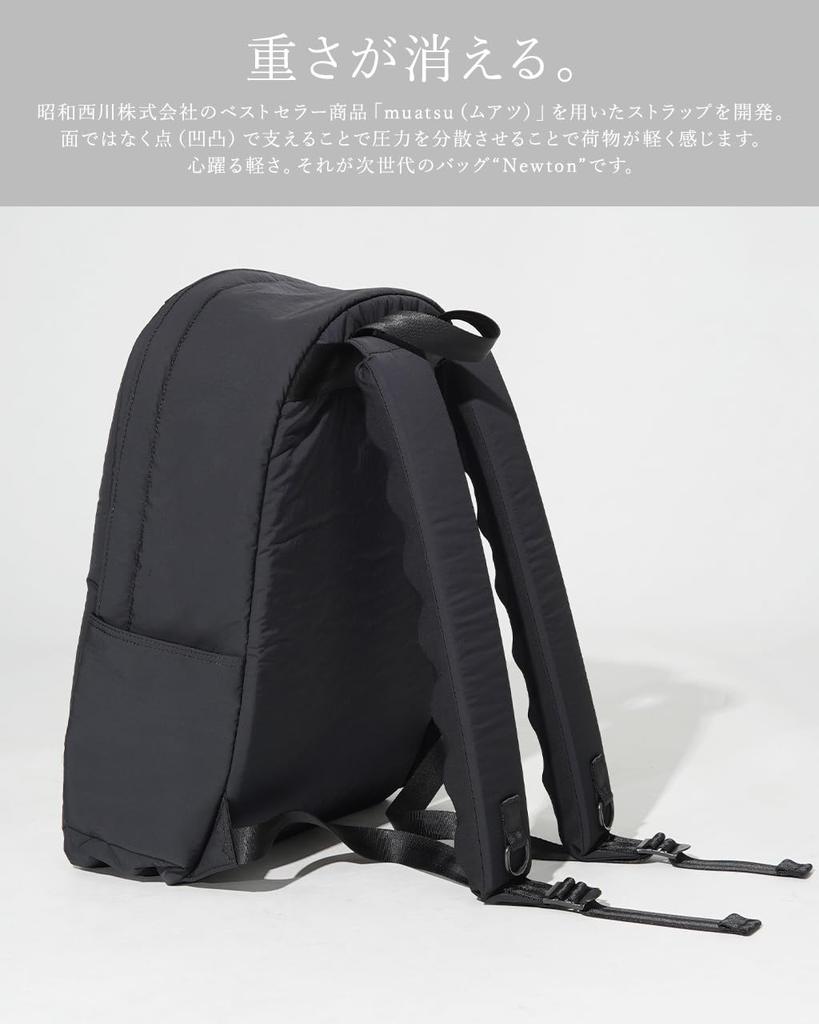 Muatsu SHEEN NYLON NEWTON DAYPACK Рюкзак ЧЕРНЫЙ [Porter Classic] PC-050-2798