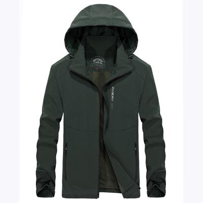 Neue Neue Einfache Freizeitjacke für Herren mit Kapuze Schnelltrocknende Wasserdichte Jacke Jacke Jacke Jacke