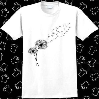 Windflower Dandelion Flower Summer Best Seller Autumn Fall T Shirt 1144