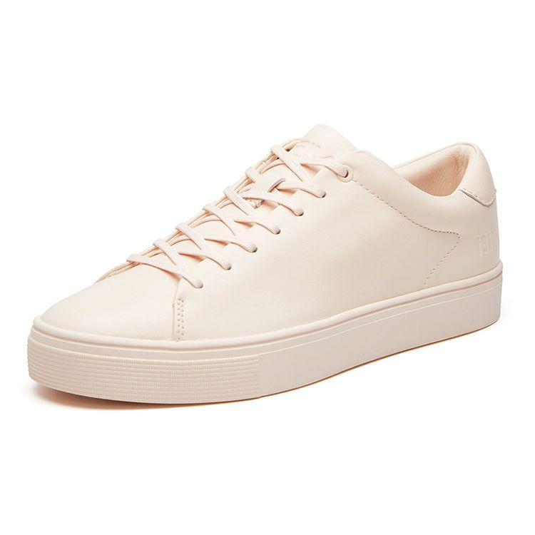 FILA 1911 Synthetic Leather Low-Top Sneakers Women sneakers Soft-Pink F12W044325FSP