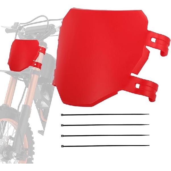 Front Number Plate For Ebike,8.78″*6.69″ Plate Replacement For Ridstar Q20/Tutti Soleil 01/Surron Light Bee/Talaria Sting MX3 MX4 MX5/E Ride