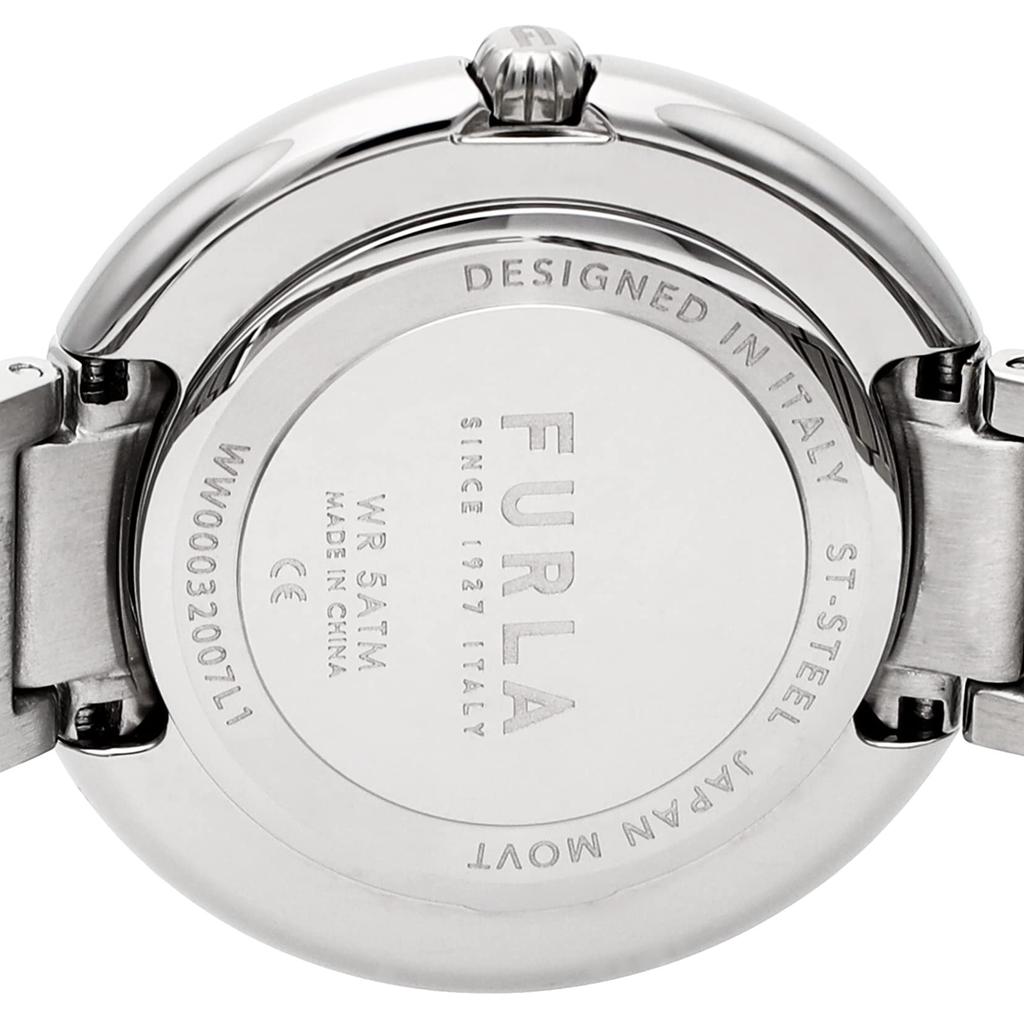 Watch FURLA ICONSHAPE Silver Dial Stainless Steel Quartz Watch Jewelry Accessory WW00032007L1 [Furla] 29.5MM Women's [Item]