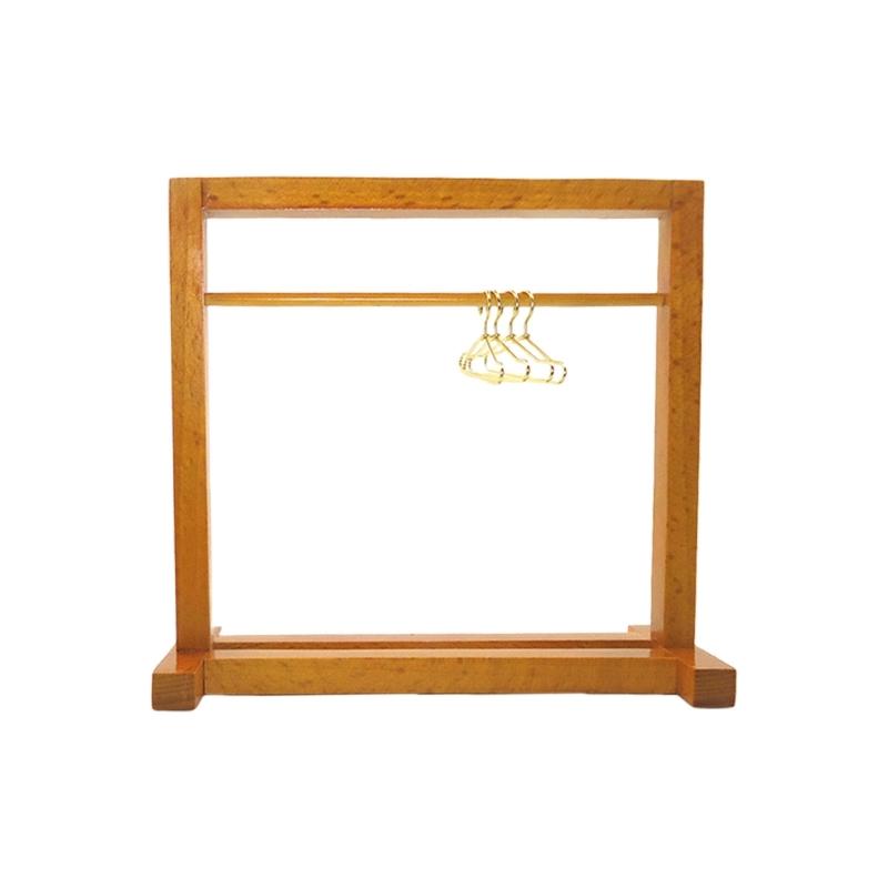 

Realistic Clothes Stand Realistic Pretend Play for Kids Role Display Rack Model Toy 1:12 Doll House 1