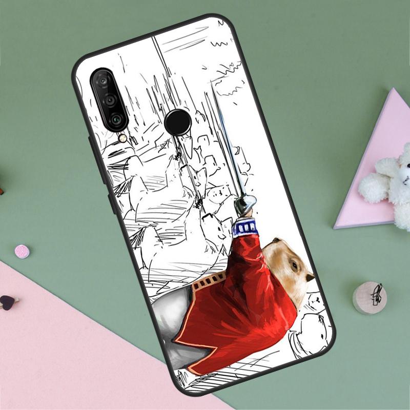 Süßes Cartoon-Capybara Für Huawei P20 P40 Lite P60 P30 Pro Nova 5T 9 10 SE 12s 12i 11i Y90 Y70 Y60 Y61 Y72 Y91 Hülle