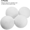 2/4pcs Reusable 3-Inch Oil Absorbing Sponge Cleaning Balls for Pools, Hot Tubs & Spa - Floating Pool Filters