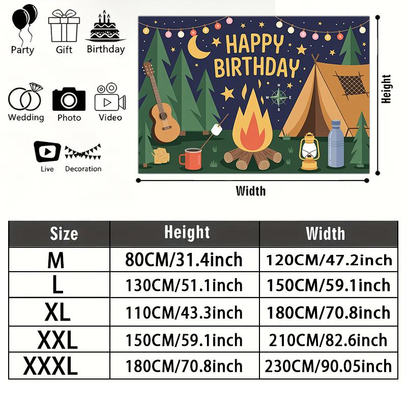 Party Backdrop Happy Birthday Birthday Photo Booth Background Front Door Decor