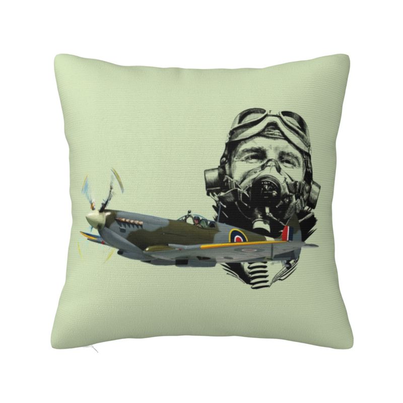 Cockpit Six Dials Flight Simulator Pilot Nordic Pillow Cover Home Decor Airplane Aircraft Car Cushion