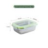 304 Stainless Steel Rectangular Food Storage Container