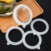 8 Pieces 3.75 Inches Silicone Jar Gaskets Replacement Silicone Seals Airtight Gasket Sealing Rings for Regular Mouth Canning Jar