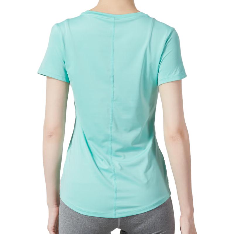 New Nike Set In Sleeve T Shirt Women's Light Blue DD0627-349