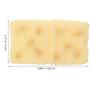 5Pcs Realistic Soda Crackers Simulation Resin Biscuit Decoration for Kitchen Display Home Decor Photography Props DIY Crafts