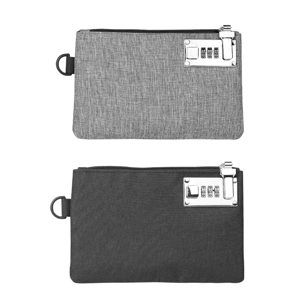 OxfordCloth Portable Wallet With Password Lock For Enhanced Privacy Anti-theft Portable Wallet Purse