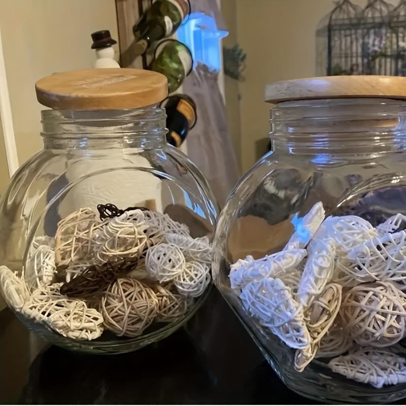 12Pcs Hand-woven Rattan Ornaments for Home, Festival, and Various Environmental Decorations To Enhance Environmental Beauty and Family Atmosphere