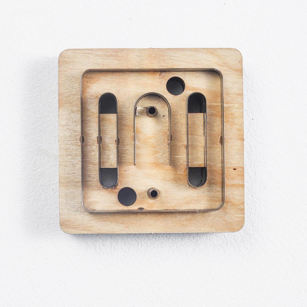 

Belt Buckle Wooden Cutter Die, Cutting Mold for DIY Leather, Steel Punch-Leather Crafts