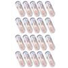 Pack of 20 Plastic Contact Lenses Applicator Tweezers and Suction Cup Stick Set for Easy Wearing and Removal Easy To Use