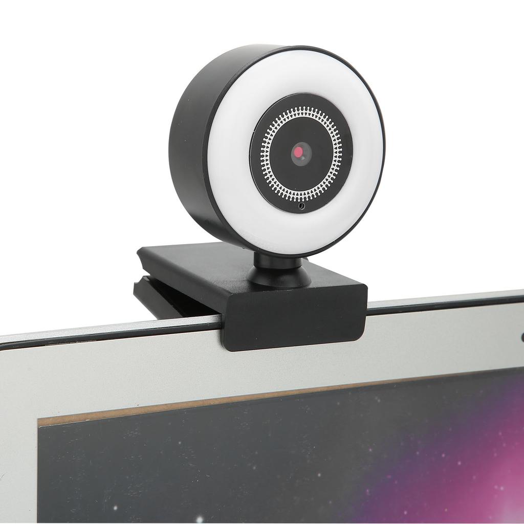 Webcam 1080P HD 30FPS USB2.0 Computer Camera Builtin Microphone for Video Conferences Web Live Broadcasts