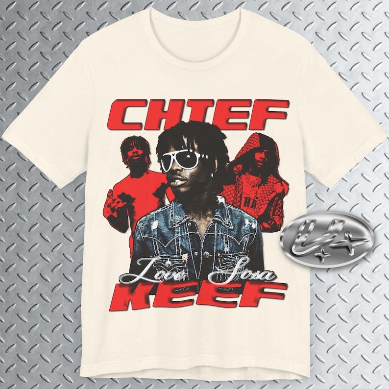 Chief Keef Bootleg Shirt, Vintage Rap Tee, Drill Rapper, Rap t shirt, Trap shirt, Brutalism Graphic Shirt 120