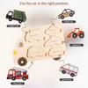 Montessori Baby Puzzles Wooden Geometry Puzzle Toys Animal Car Shape Puzzle Board Matching Games Educational Learning Toys Gift