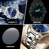 Watch Stainless steel business double calendar waterproof men's watch local tyrant gold watch