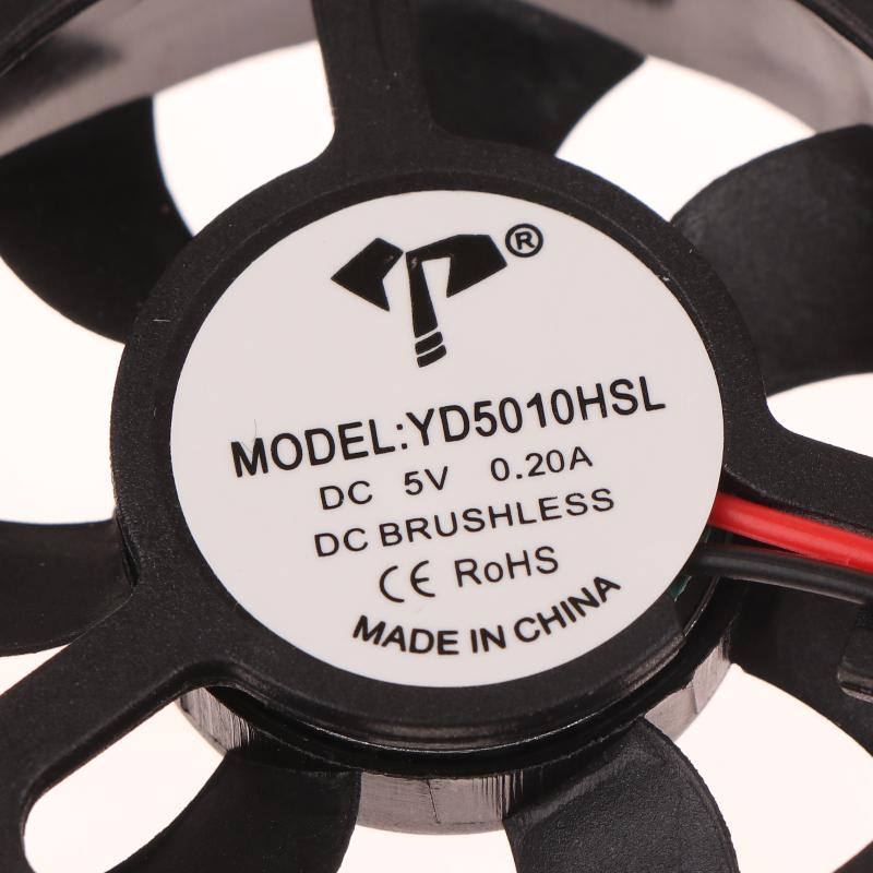 1/3Pcs Hydraulic Bearing 5V 12V 24V 3D Printing Car Light Aromatherapy Machine Dc Cooling Fan 5010Mm Dc Fan