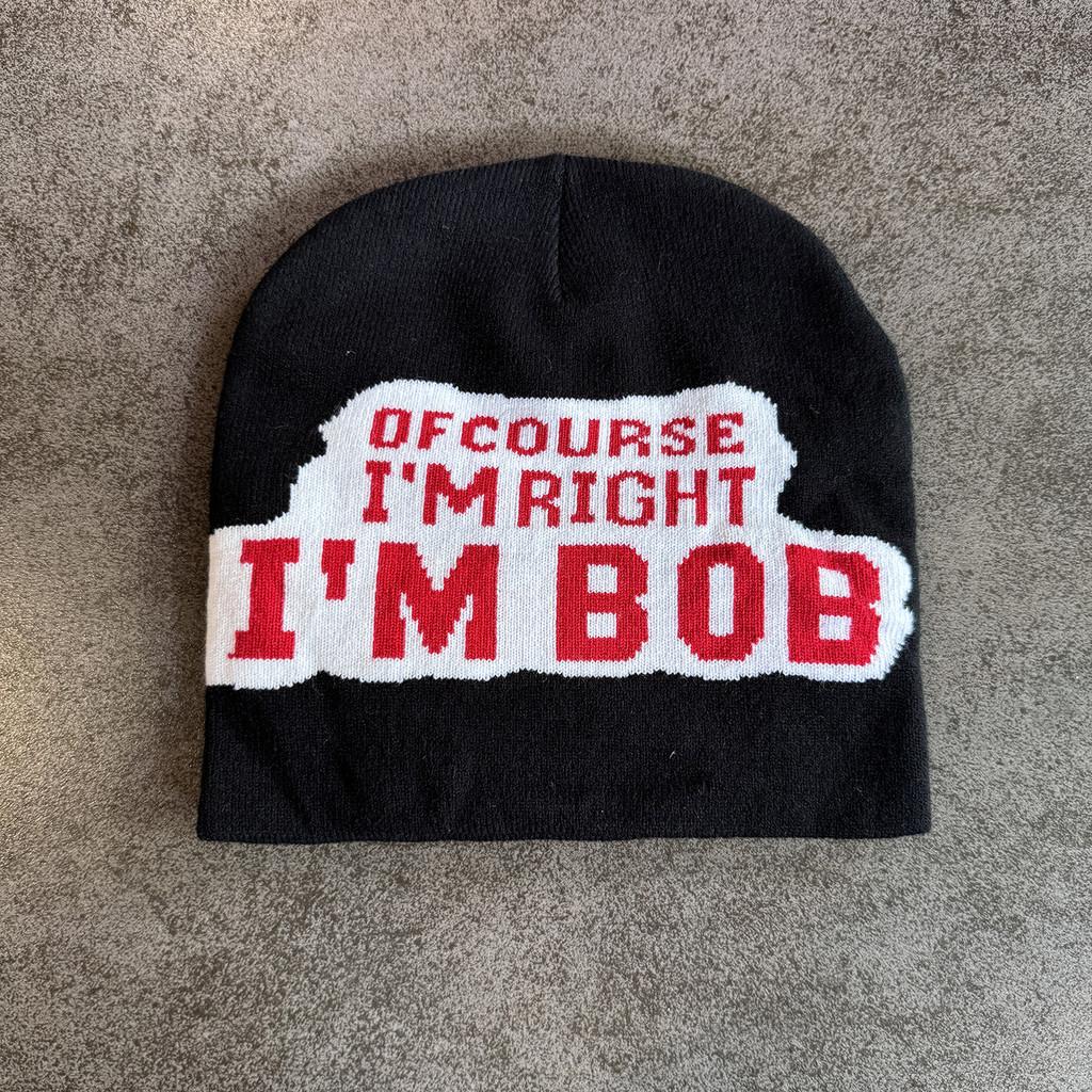 Trendy Solid Color Letter Pattern Teens Warm Casual Knitted Hat Seasons Cold