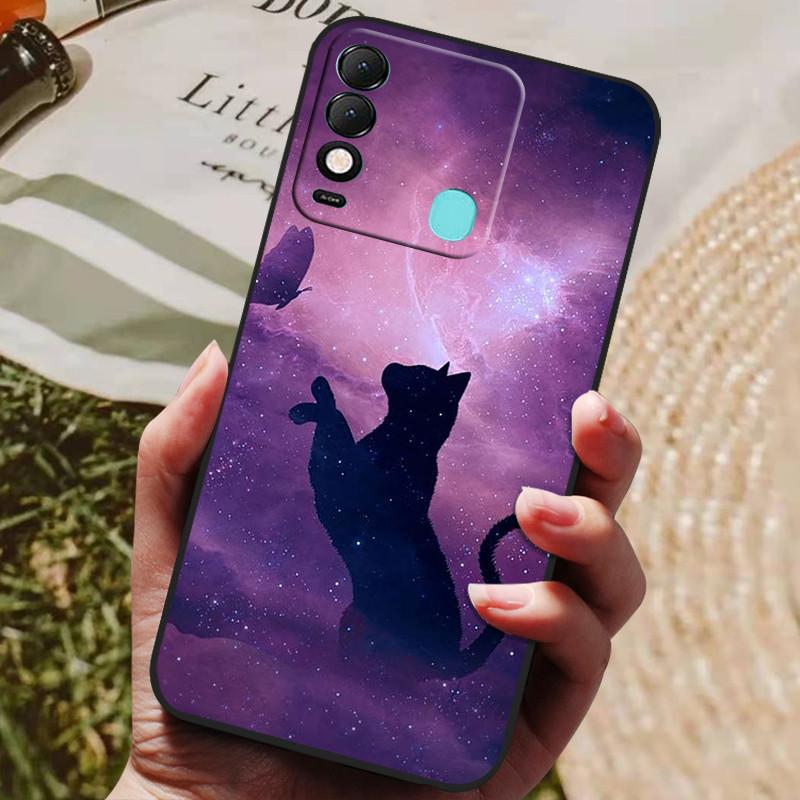 Für Tecno Spark 8 Hülle 8C Silikon Rückabdeckung Handyhülle für Tecno Spark 8 8P 8C Spark8 P Hüllen Spark8P Weicher Stoßfänger coque Fundas