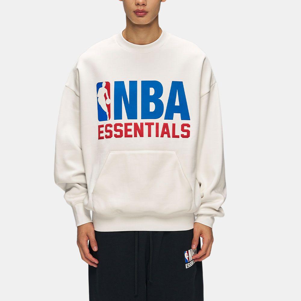 Fear of God Essentials x NBA Sports Fit Crewneck 'Cream'