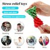 Yousheng 3D Printed Spiral Christmas Tree Toy Impossible Passthrough Sculpture Vortex Thread Illusion Stress Relief Kids Adults Mini Spiral Cone Toy