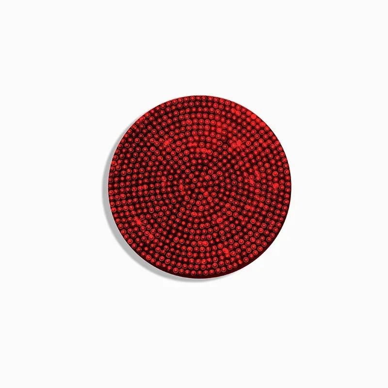 1/2Pcs Diamond Car Coaster Water Cup Slot Non-Slip Mat Bling Gadget Silica Pad Cup Holder Mat Auto Interior Accessories
