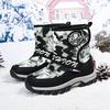 2025 New Camouflage Snow Boots: Non-slip, Warm, Velvet Lined, Wear-Resistant for Medium & Large Children
