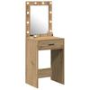 Makeup Table Artisan Oak 50 x 41 x 135 cm Particleboard