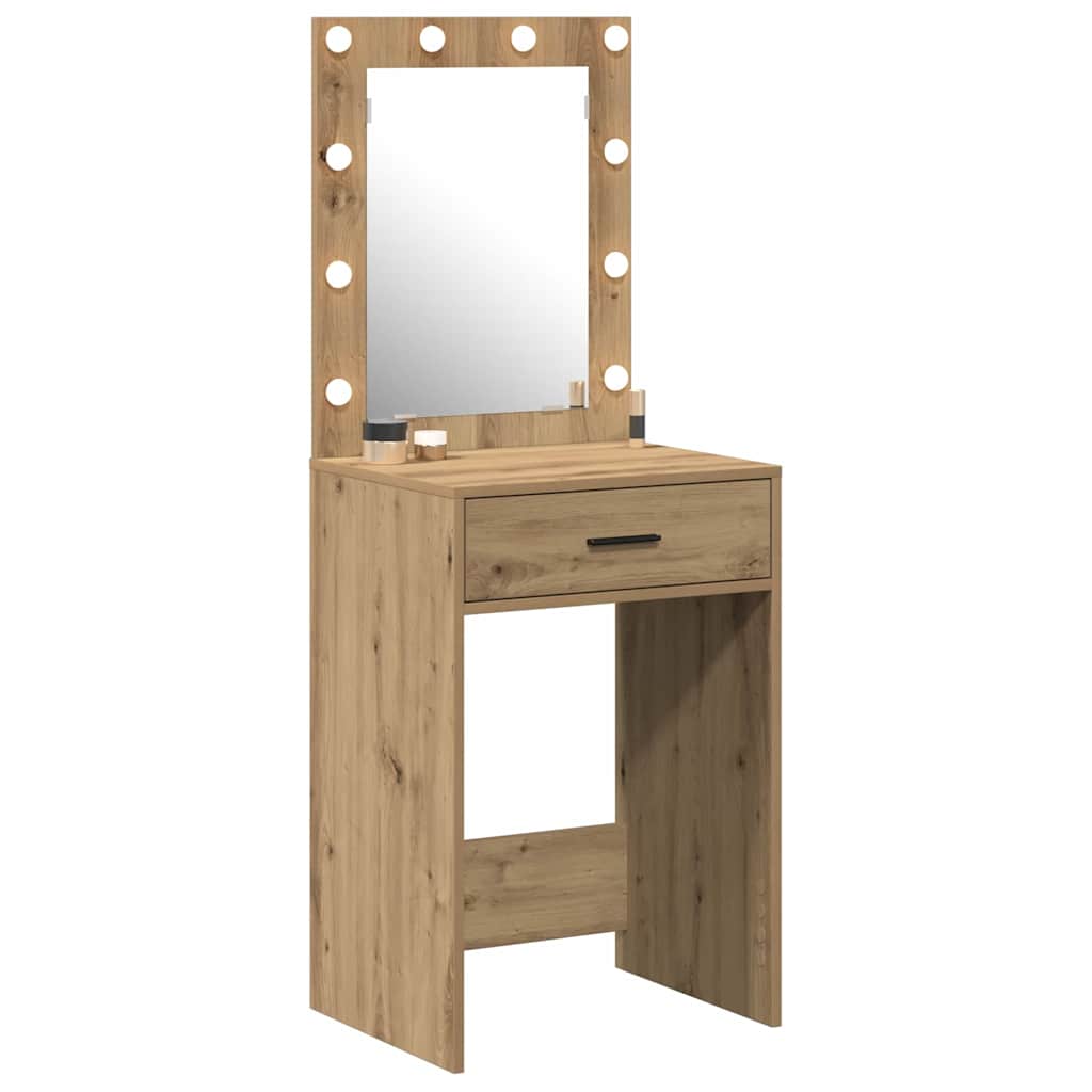 Makeup Table Artisan Oak 50 x 41 x 135 cm Particleboard
